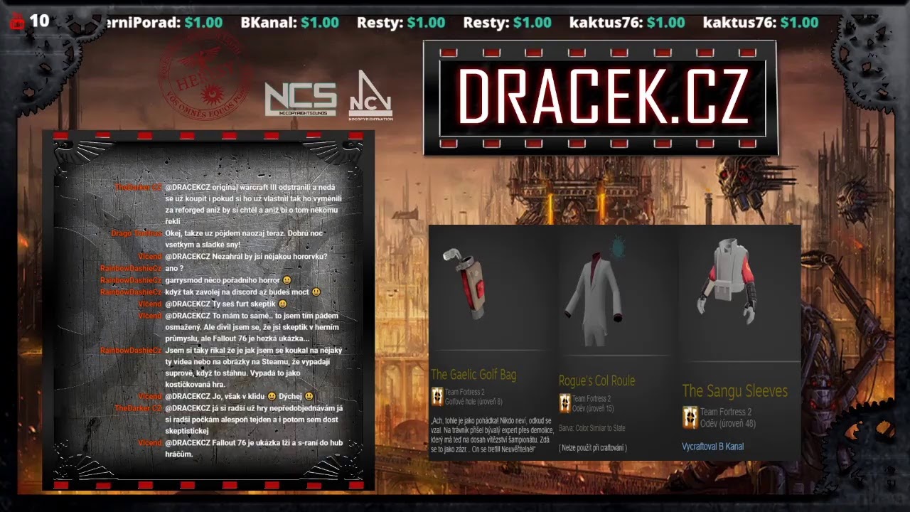 DRACEK.CZ - LS: Wolf ... Stainer ...tam je zelená žížala !  "cz" - [HD]