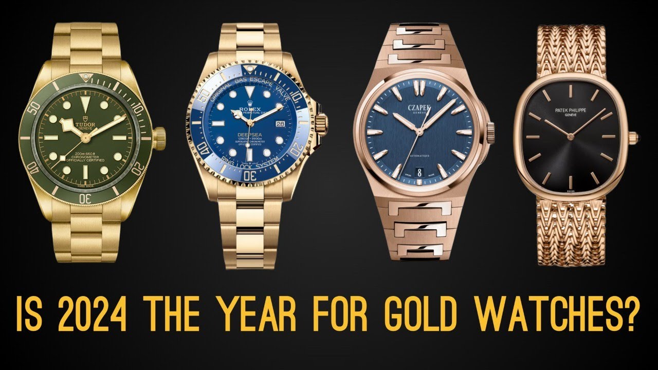 Looking at Gold Watches different brands have to offer