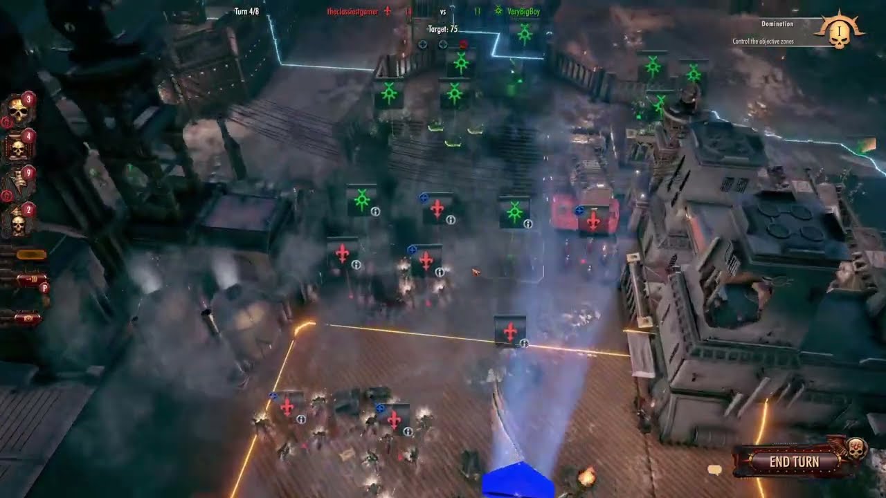 Турнир Warhammer 40000 Battlesector, 8 раунд, 4 матч, 1: Адепта Сороритас против Некронов.