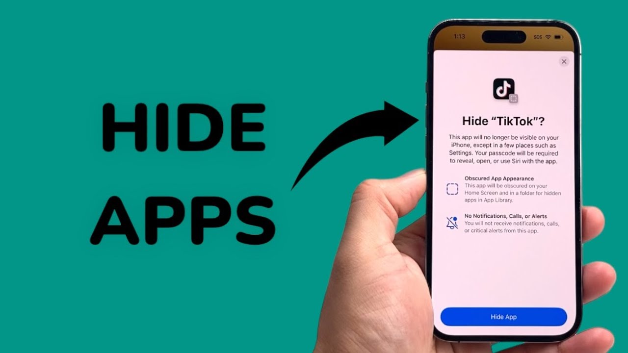 How To Hide Apps on iPhone?