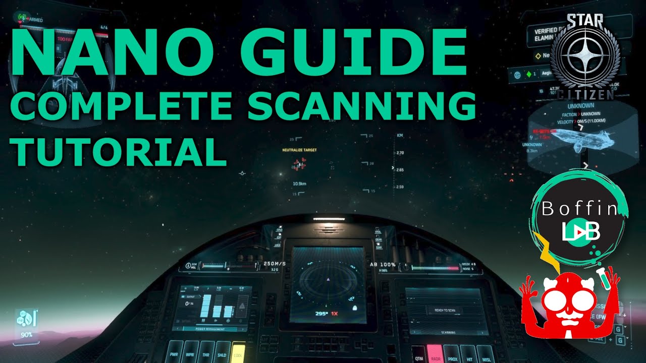 Star Citizen 4.2.1 - Guide - Complete Scanning Tutorial