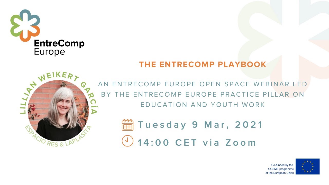 EntreComp Europe Webinar The EntreComp PlayBook with Lilian Weikert Garc&iacute;a | EntreComp Europe