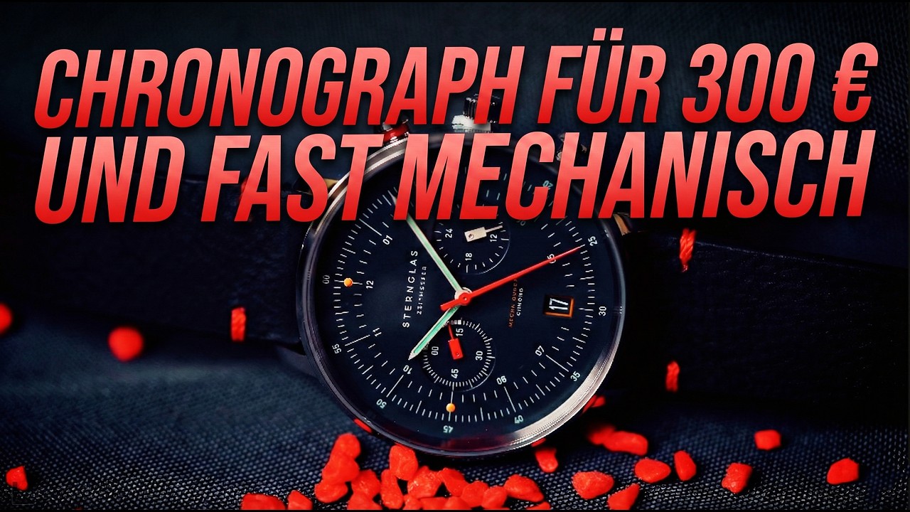Geheimtipp: Chronograph f&uuml;r 300 &euro; MECHANISCH? Fast 😁
