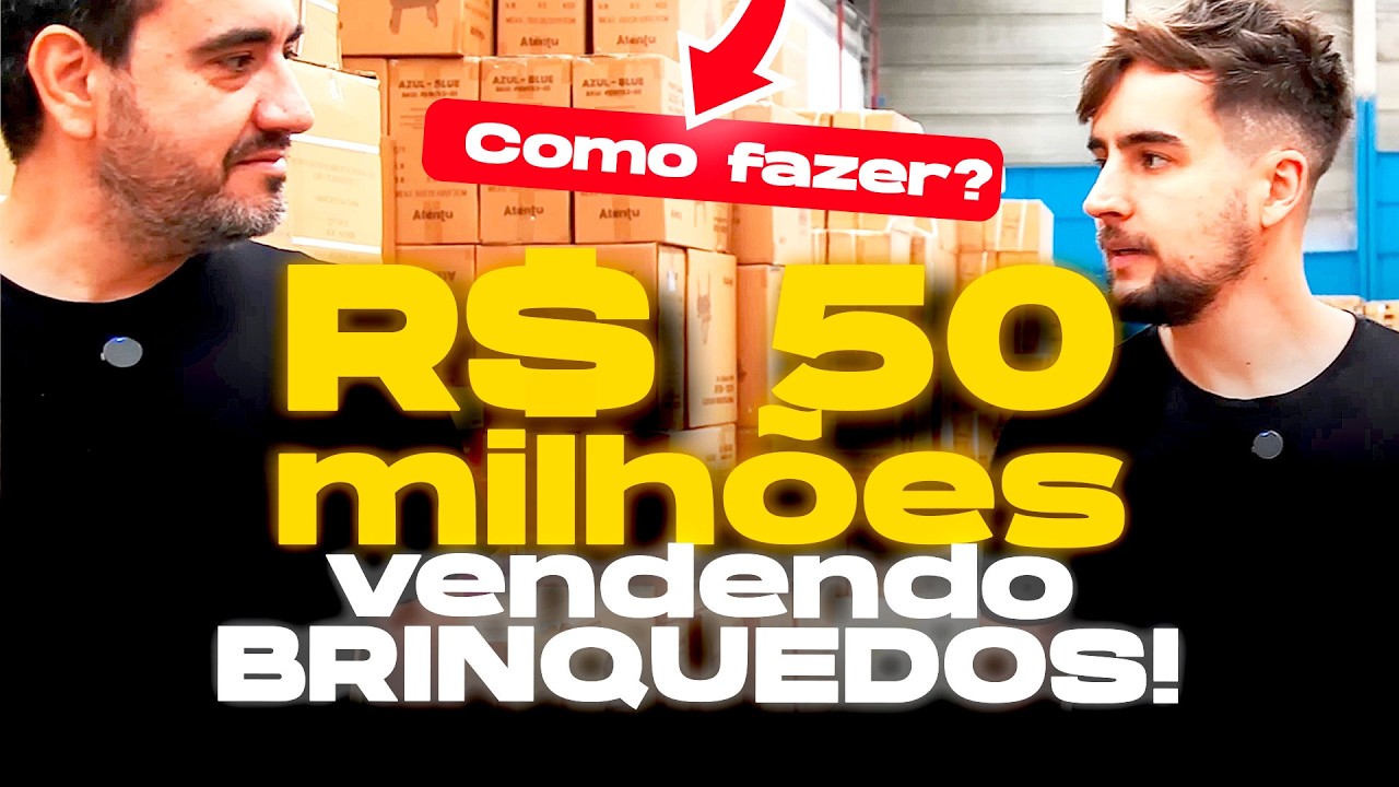 Como ele vai vender R$50 milhões em 90 dias, com 20 mil pedidos diários!