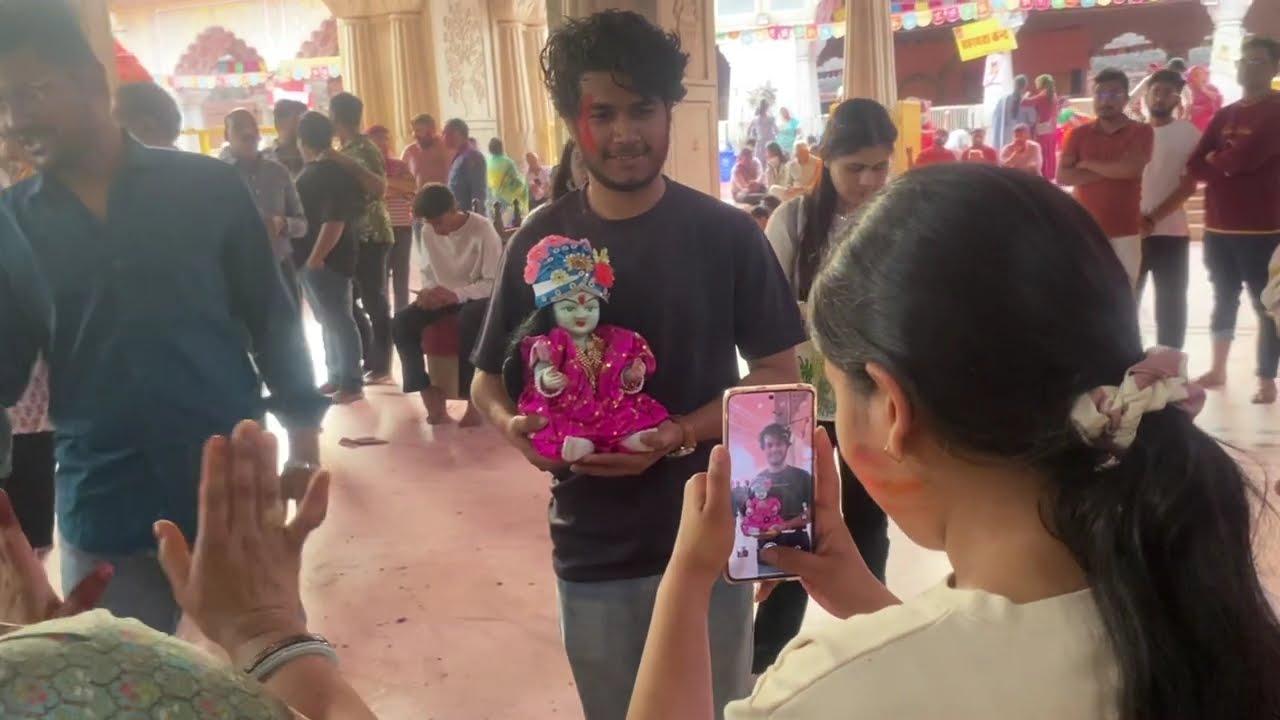 Jaipur Govind Dev Ji Holi Celebration 2026 🌸 | Vrindavan Jaisi Holi in Jaipur 😍 | Family Vlog 