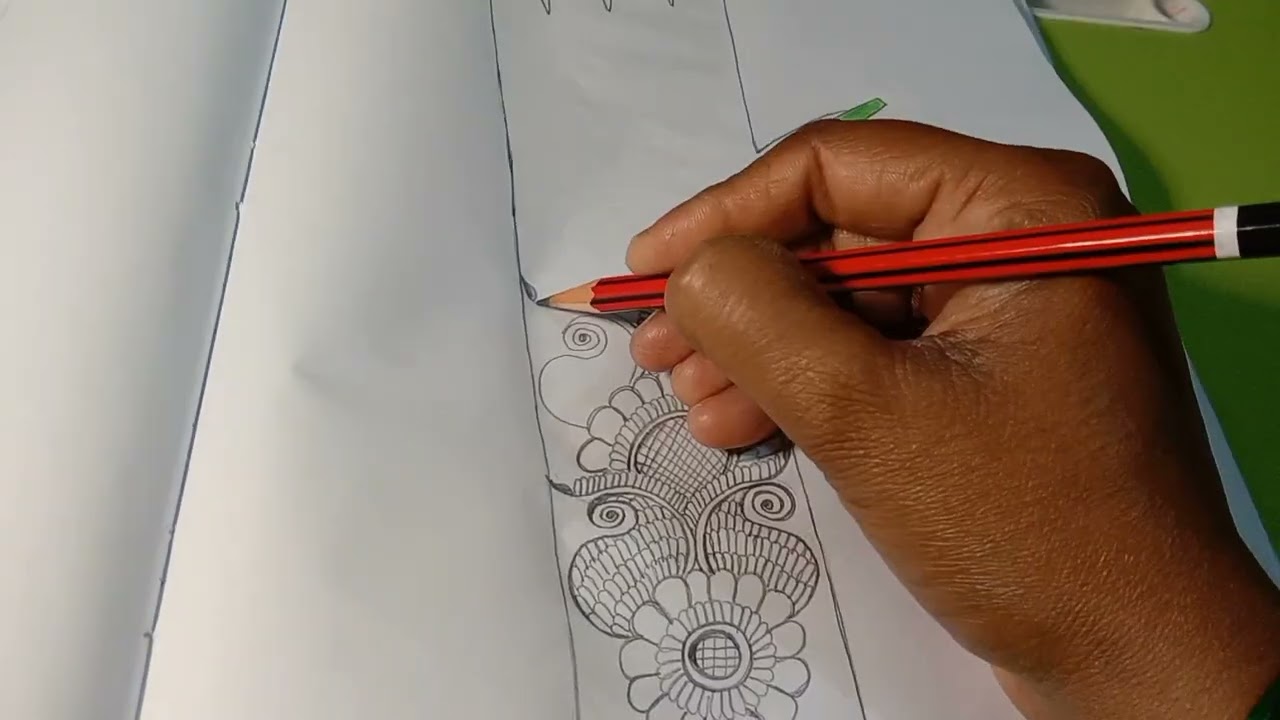 Arabic mehandi design