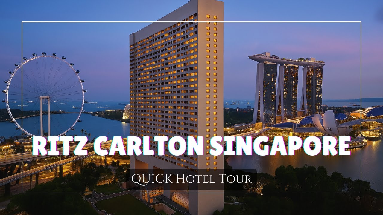 Inside Ritz-Carlton Millenia Singapore — A Quick Luxury Tour