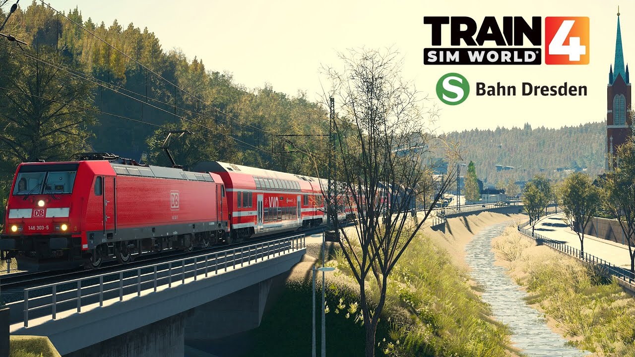 Führerstandsmitfahrt | S1 nach Bad Schandau | Nahverkehr Dresden - Riesa | TRAIN SIM WORLD 4