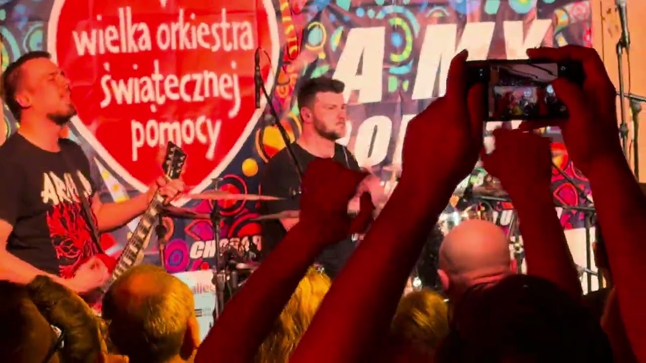 ARMIA „Opowieść zimowa” WOŚP live ❤️ 25.01.2026 Poznań Polska 🇵🇱 koncert rock muzyka na żywo