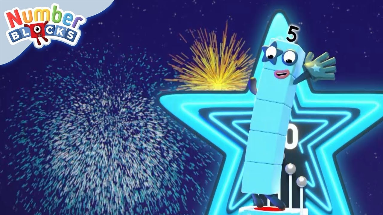 Bonfire Night Party for Kids! | Learn To Count | Big Numbers | @Numberblocks