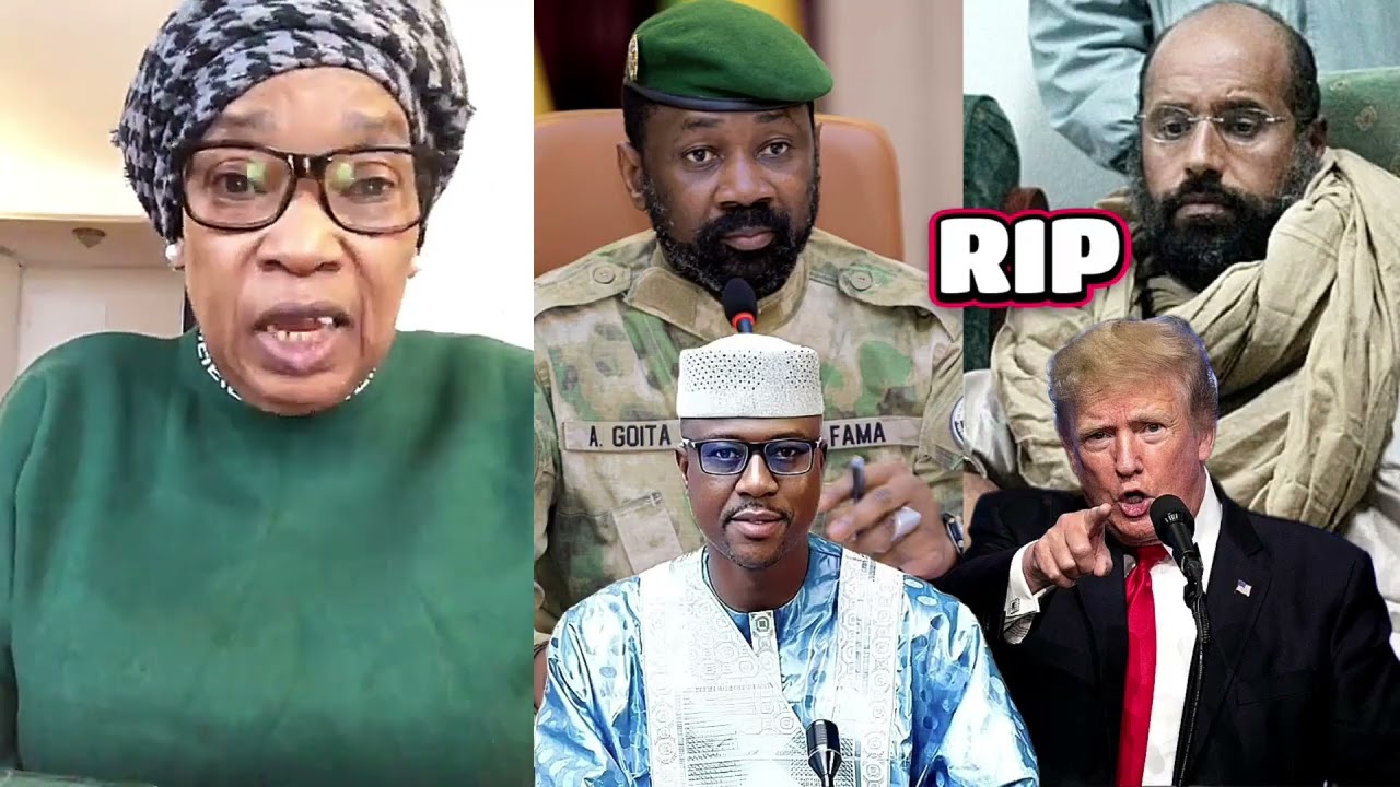 MAMAN NATIONALE VS SAIF KADHAFI LE DIPLOMATE AMERICAIN VS BOUBOU MABEL