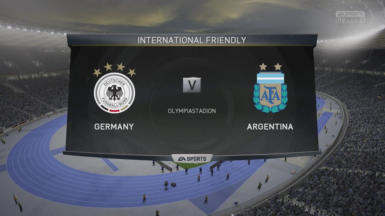 (PS4) FIFA 15 | Germany vs Argentina - Next-Gen Full Gameplay (1080p HD)