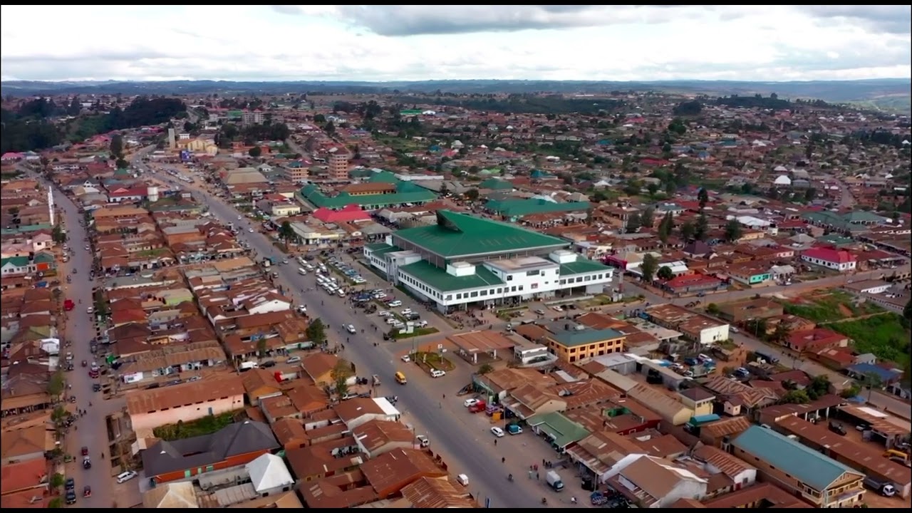 MUONEKANO WA JUU WA MJI WA NJOMBE. @2022