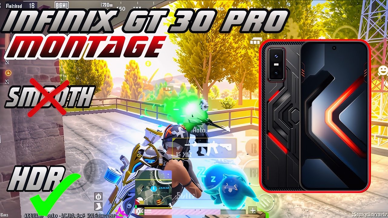 Beast Infinix GT 30 Pro HDR Extreme BGMI Montage | Smooth BGMI TEST