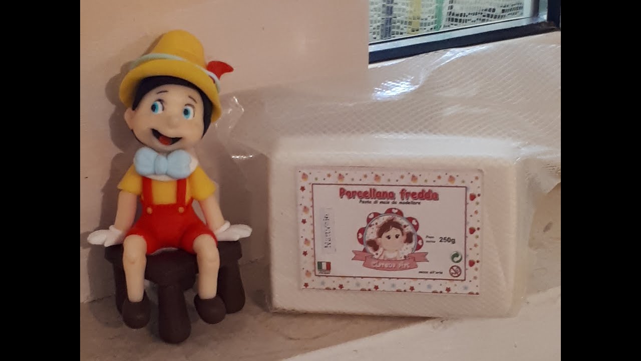 Tutorial Pinocchio in porcellana fredda
