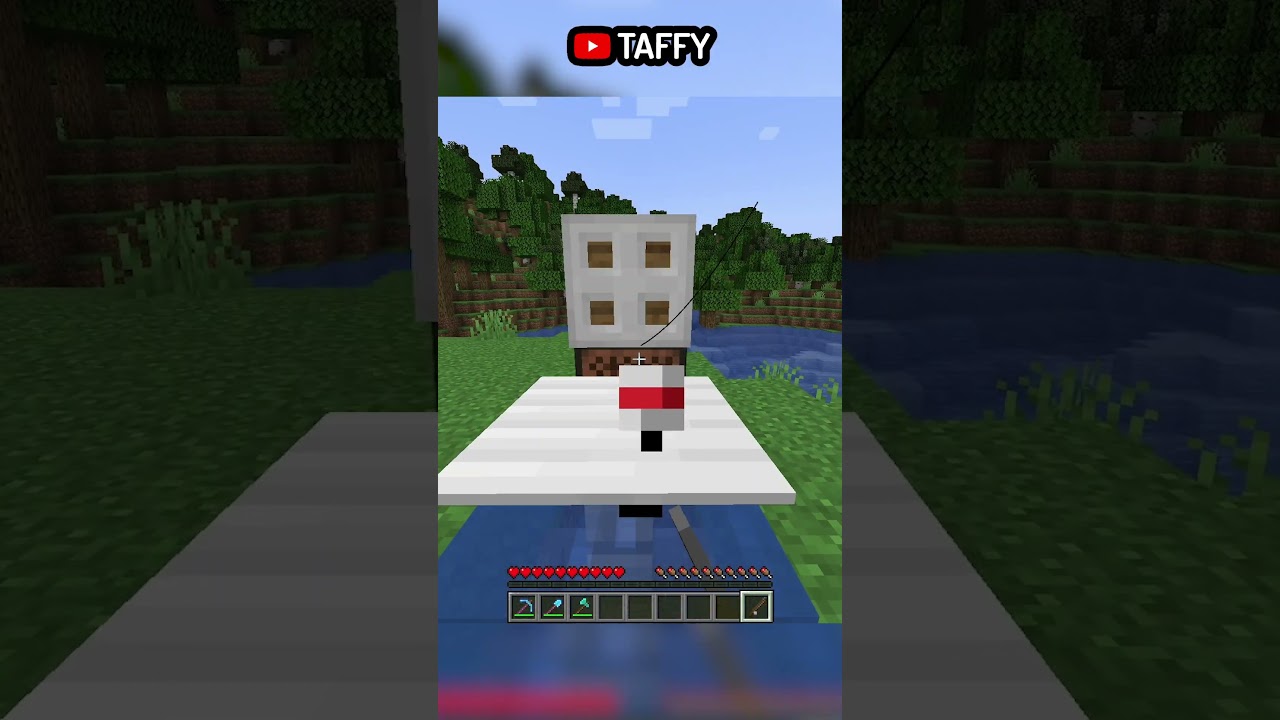 Minecraft AFK Fish Farm | Обучающее видео 1.20 #shorts