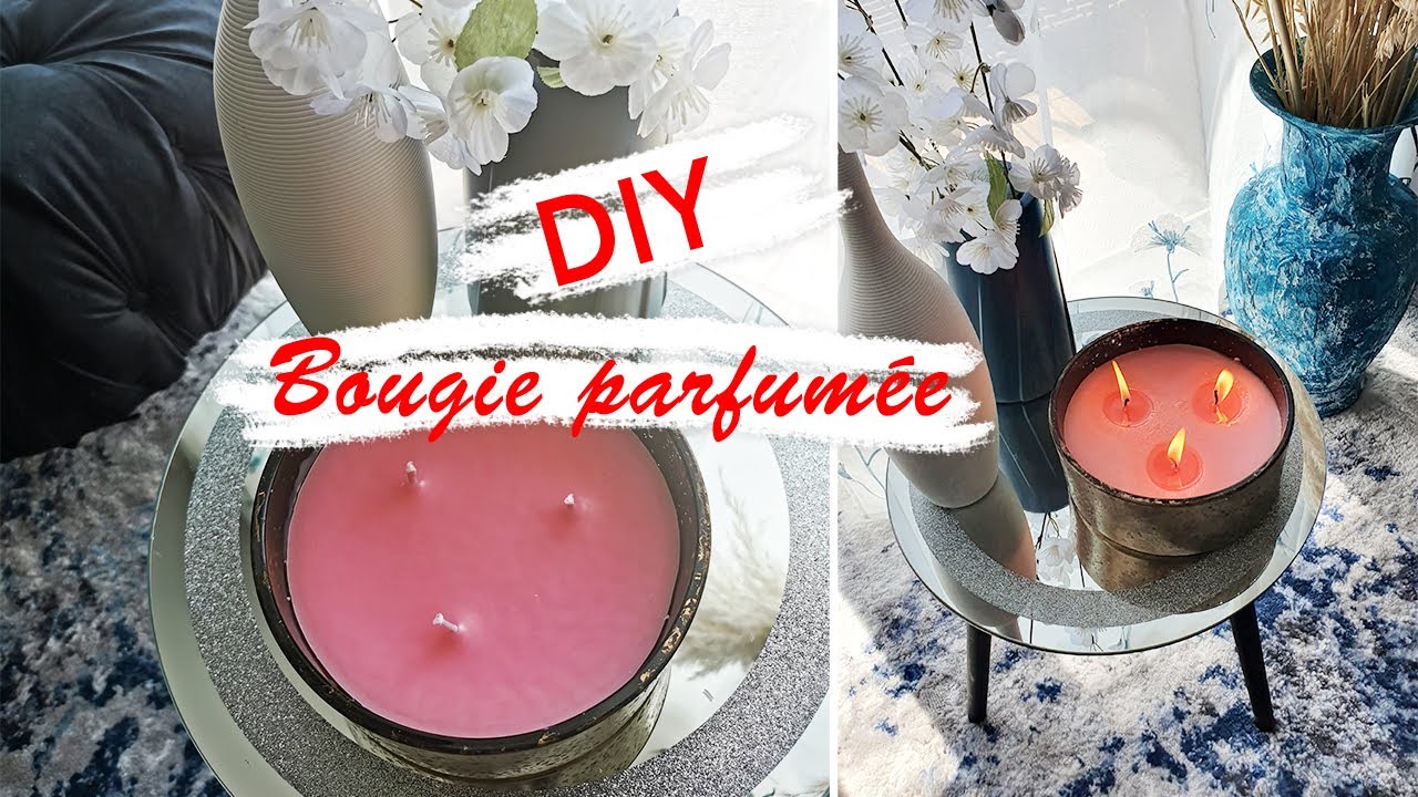 DIY BOUGIE PARFUMEE POUR DEBUTANT