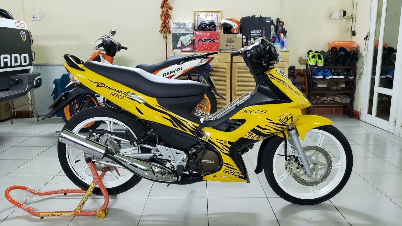 Modenas Dinamik 120 Xe 2 Thì Malaysia mới 100% date 2018