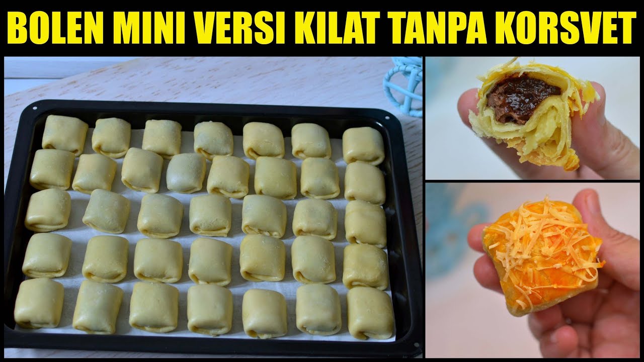 Bolen Mini Versi Cepat 1 Resep Jadi 36 pcs