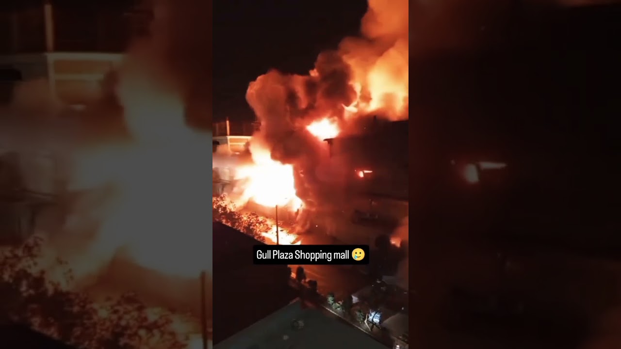 Karachi ka gul plaza fire insident 18 January 2026🥺🥺😭😭