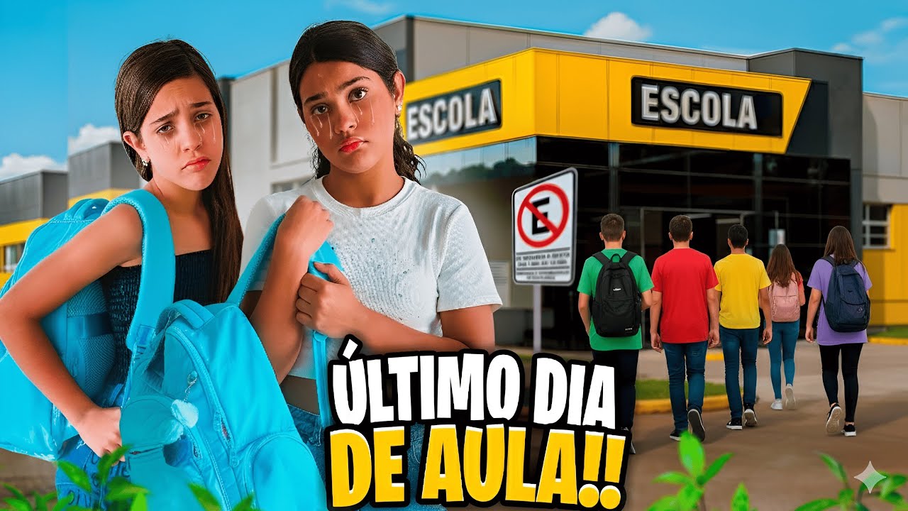 TUDO QUE MANU E LORENA FIZERAM NO ÚLTIMO DIA DE AULA NA ESCOLA *elas aprontaram ?🤭