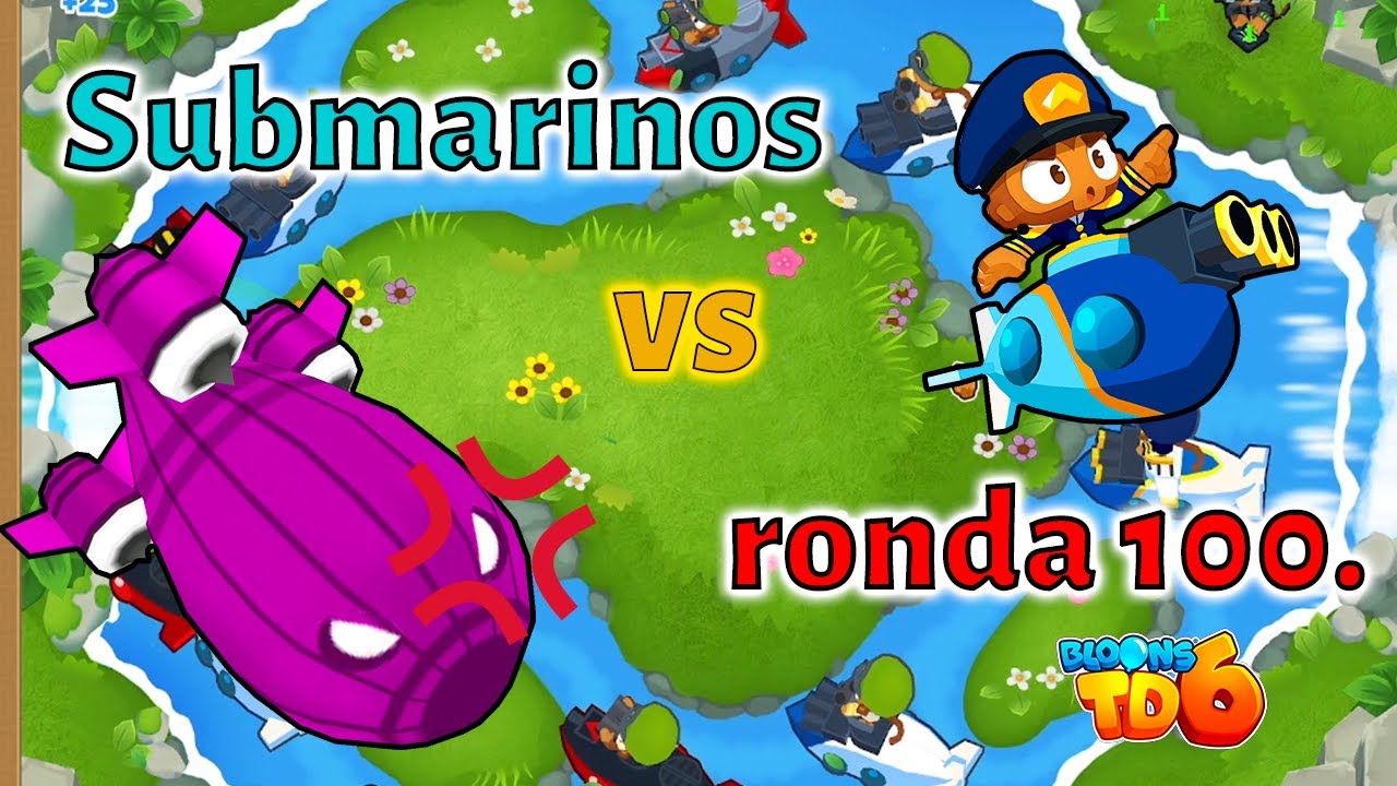 ¿Pueden solo los submoninos llegar a la ronda 100? | BTD6.