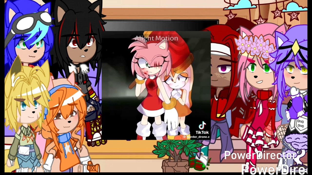 Sonic and friends reac to...? //copyright// //My AU//