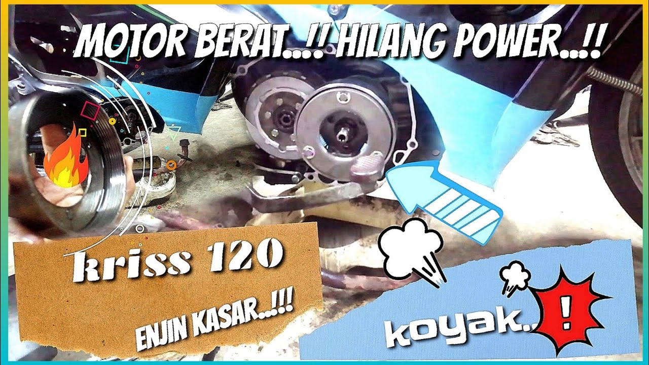MODENAS KRISS 120,Enjin Bunyi Bising!! Motor Berat.. ❗🔥