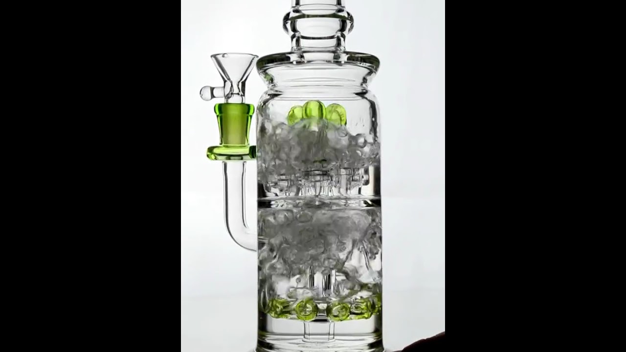 Domed Stereo Matrix Perc Water Pipe