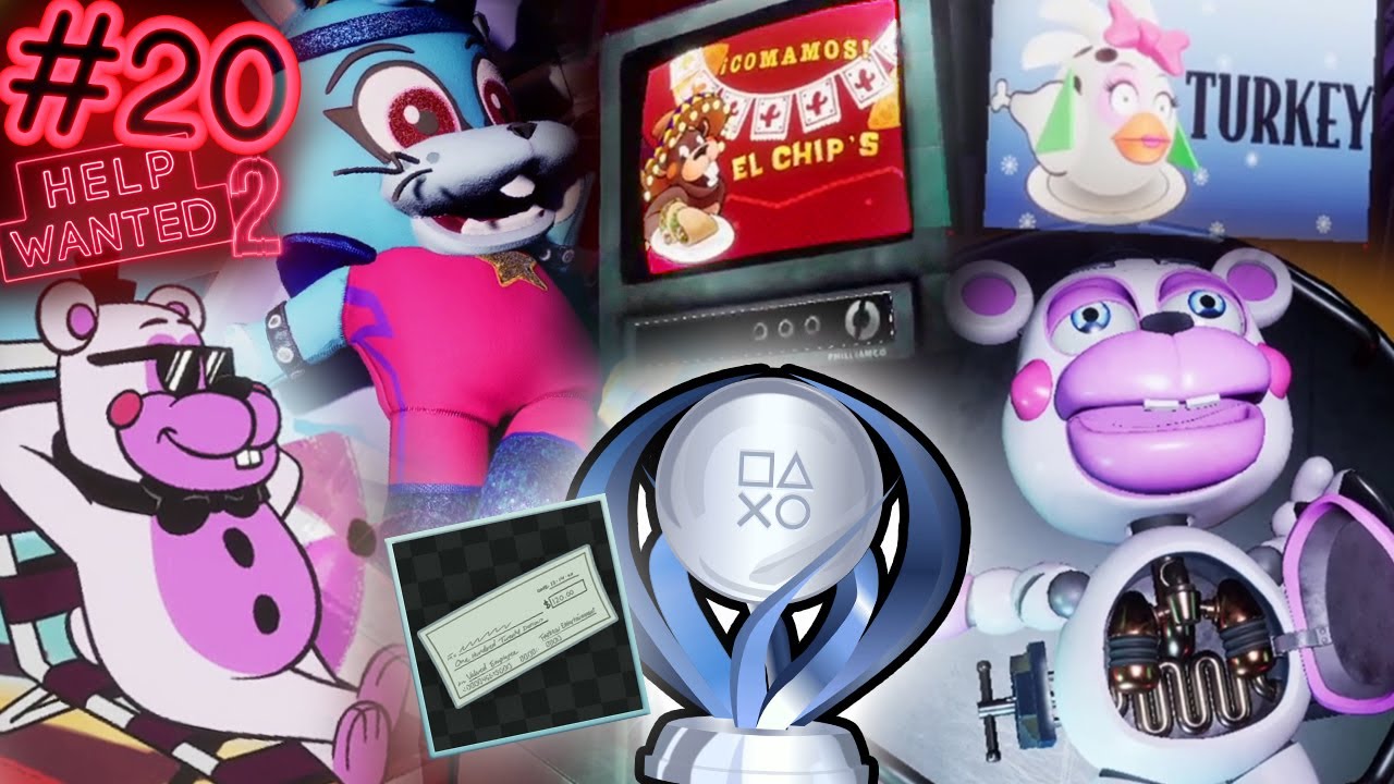 COMPLETADO al 100% con el PLATINO | FNaF Help Wanted 2 (VR) #20 | Gameplay Español