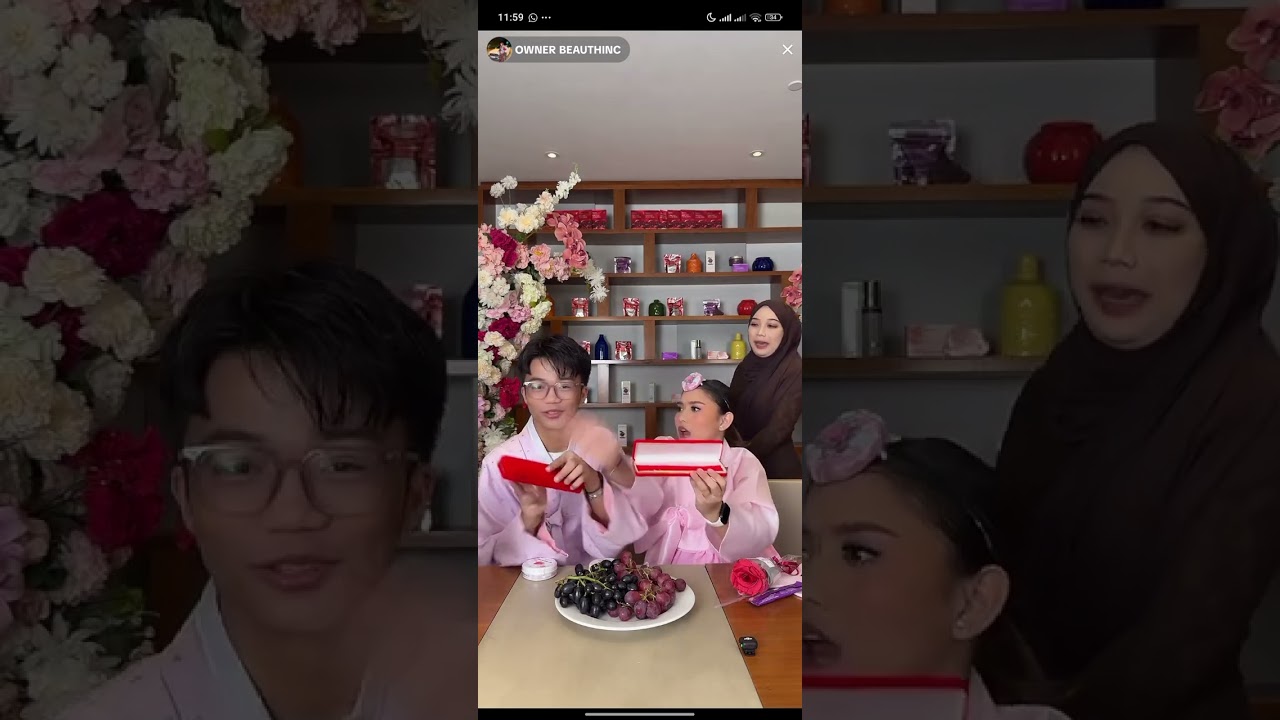 DEFAN LIVE DI BEAUTHINC | PART 6 #defan #afanda5 #sridevida5 #live #fyourpage 
