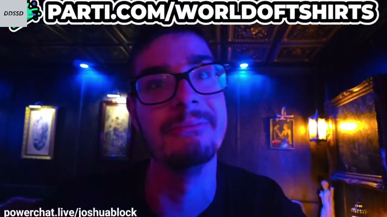 🔴LIVE- JOSHUA BLOCK (WORLD OF T SHIRTS)!!!