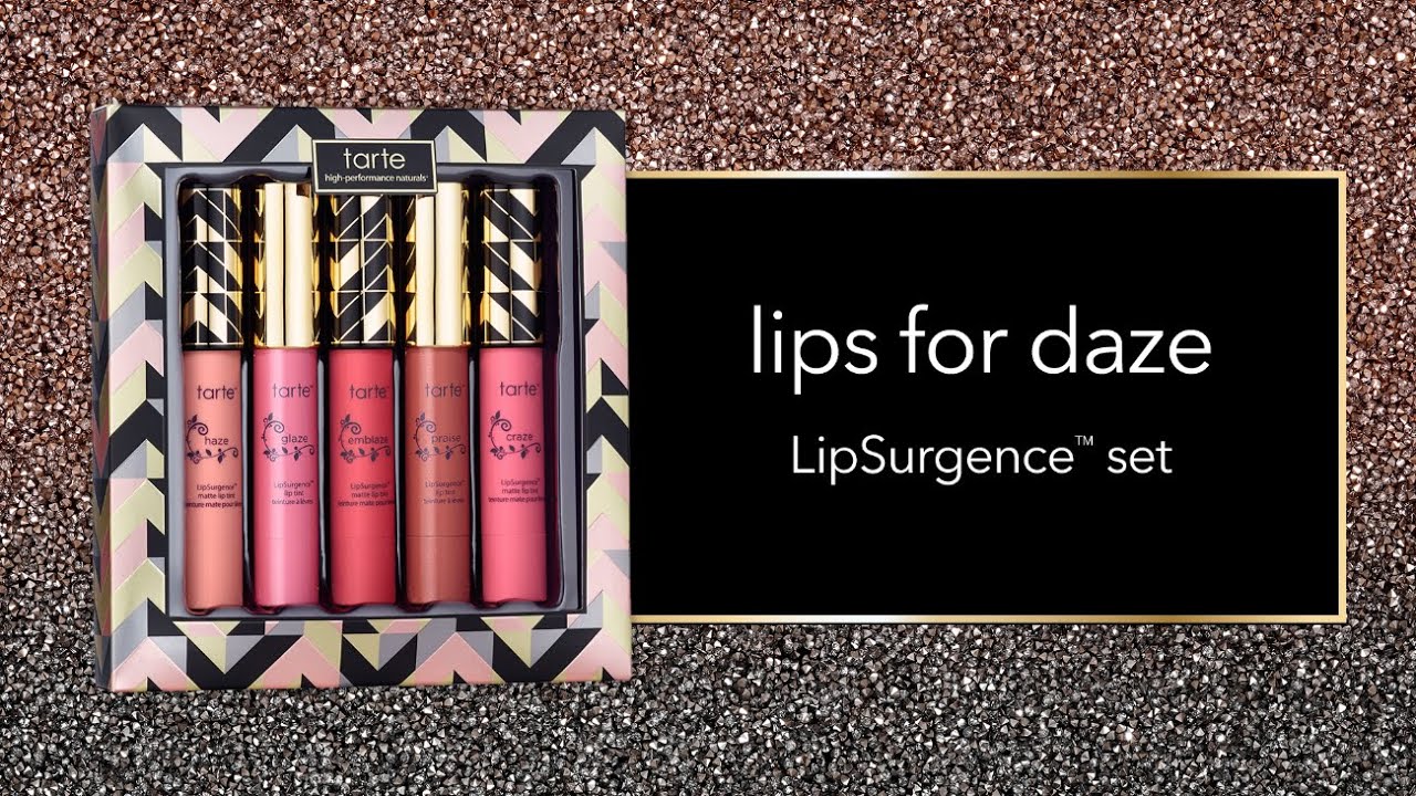 swatch: lips for daze LipSurgence&trade; set