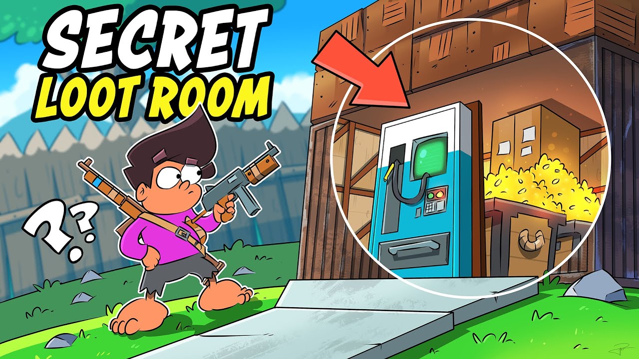 They Thought That Their SECRET LOOT ROOM Was Smart In Rust!!!