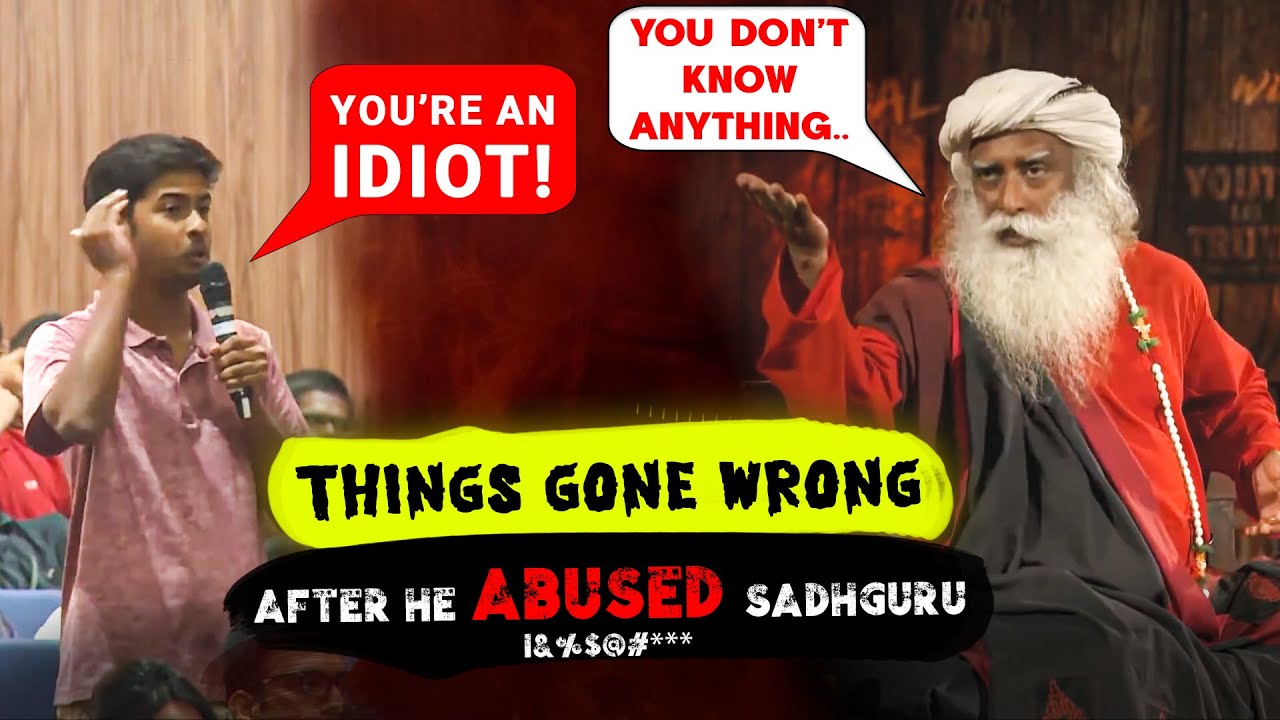 He Called Sadhguru an IDIOT😱… You Won’t Believe What Happened Next!