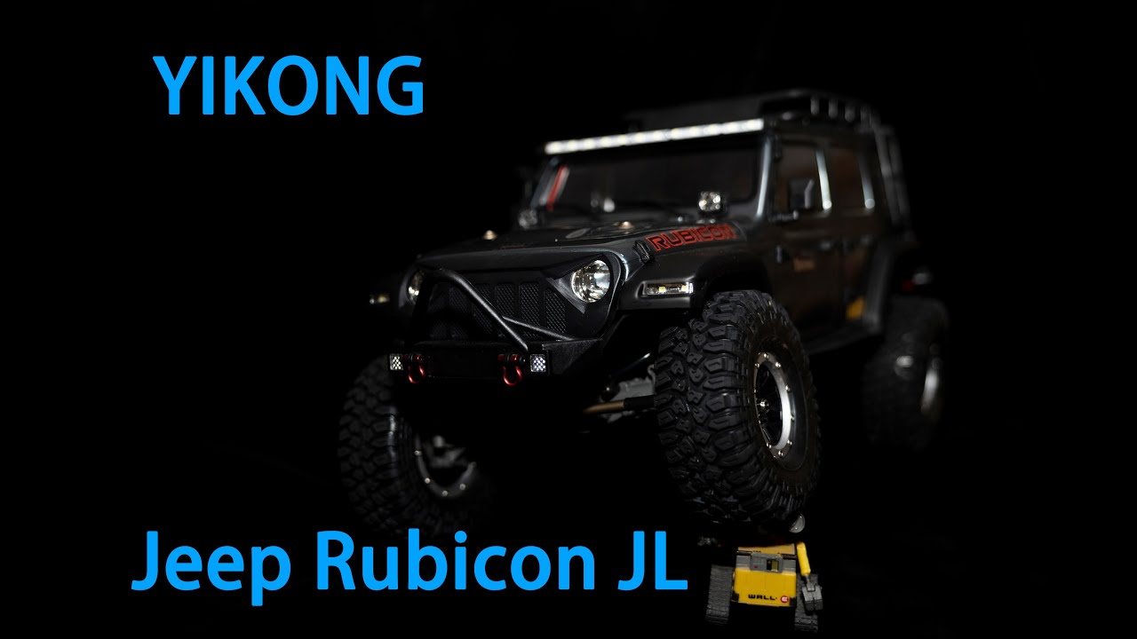 YIKONG (Absima CR 3.4 SHERPA) 1/10 YK4102 Pro Jeep Rubicon JL Unboxing & Overview