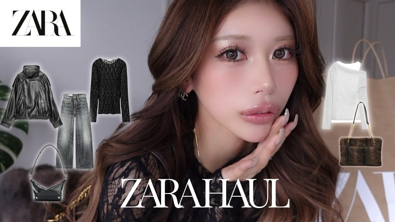 【ZARA】春でも使える冬服4万円分買い足し🧺バズりアイテムもGETして良い買い物すぎた…♡