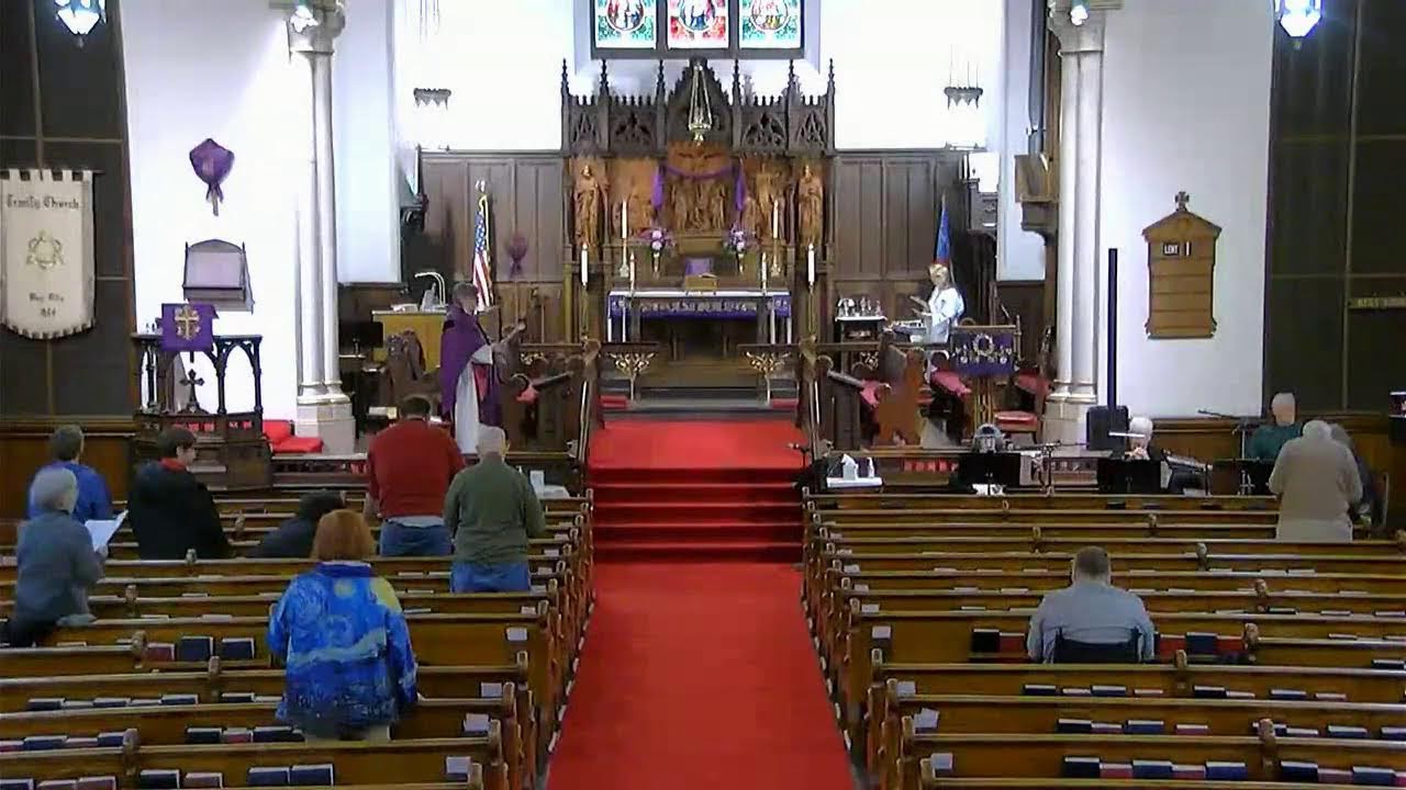 Sunday Communion Lent 1, 2026 02-22 Trinity Episcopal Church Bay City
