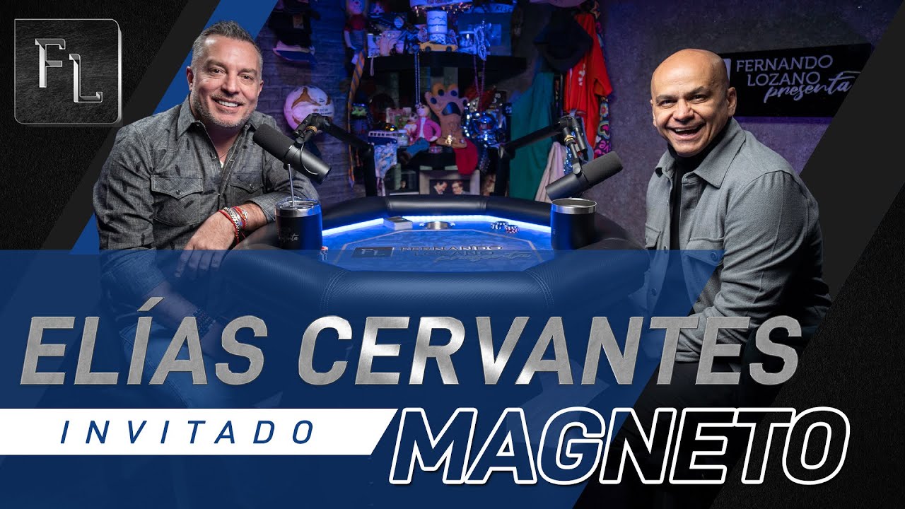 Elías Cervantes (Magneto) en Fernando Lozano presenta