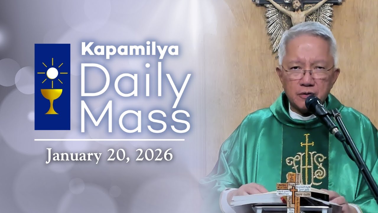 January 20, 2026 | Remember to Rest with God | Kapamilya Daily Mass