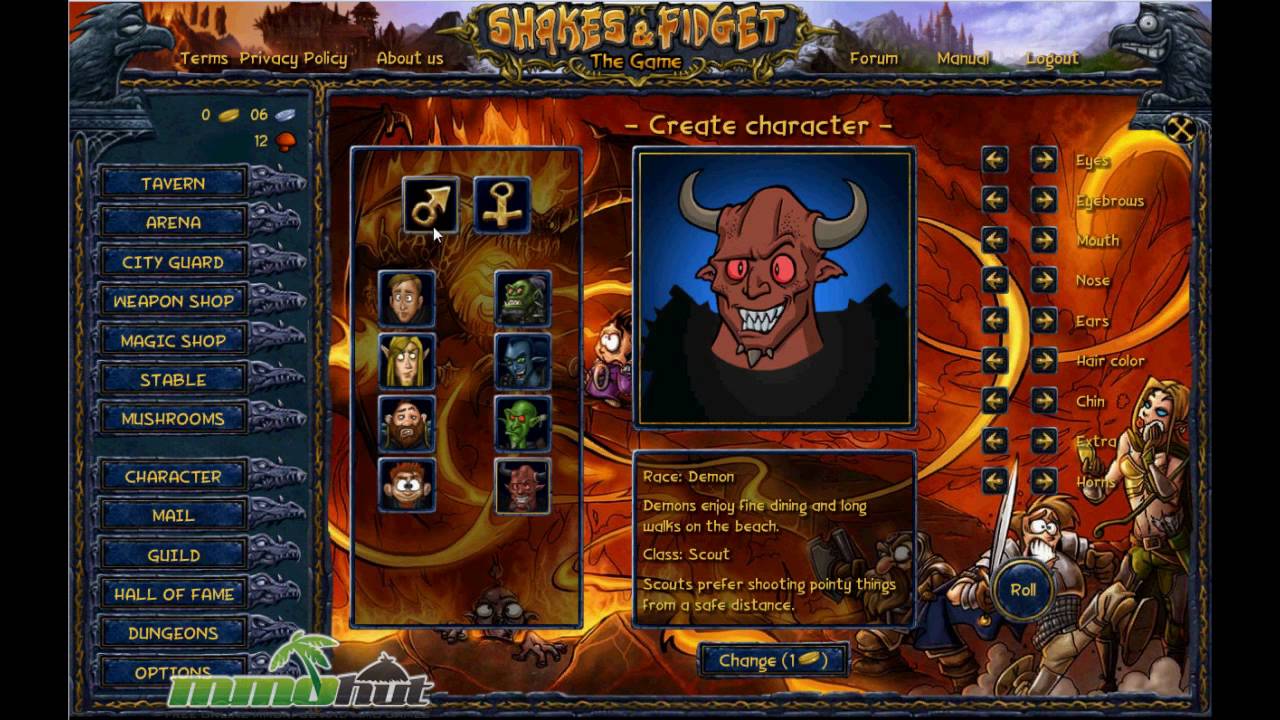 Shakes and Fidget Gameplay Footage