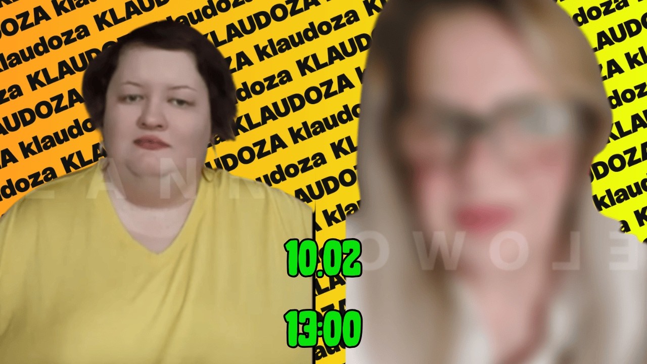 Rozmowa Klaudelizy z Grażyną na okienkach