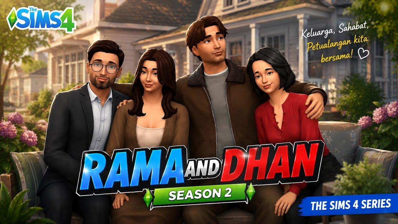 LIVE NGABUBURIT DAY 1 [THE SIMS SERIES SEASON : RAMA AND DHAN EPISODE 1 SPESIAL RAMADHAN]