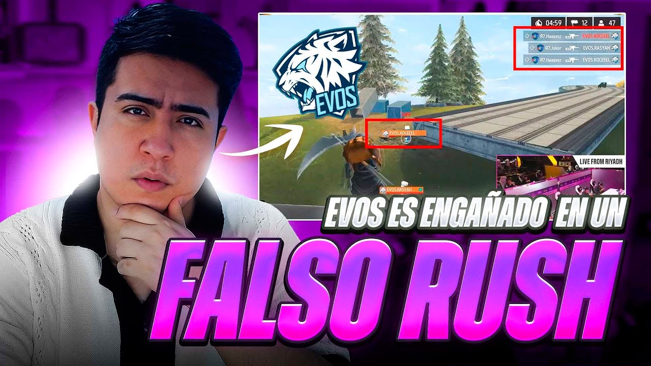 MOVISTAR R7 SE BURLA DE EVOS HACI&Eacute;NDOLE UN FALSO RUSH, &iquest;QU&Eacute; ES ESTO?