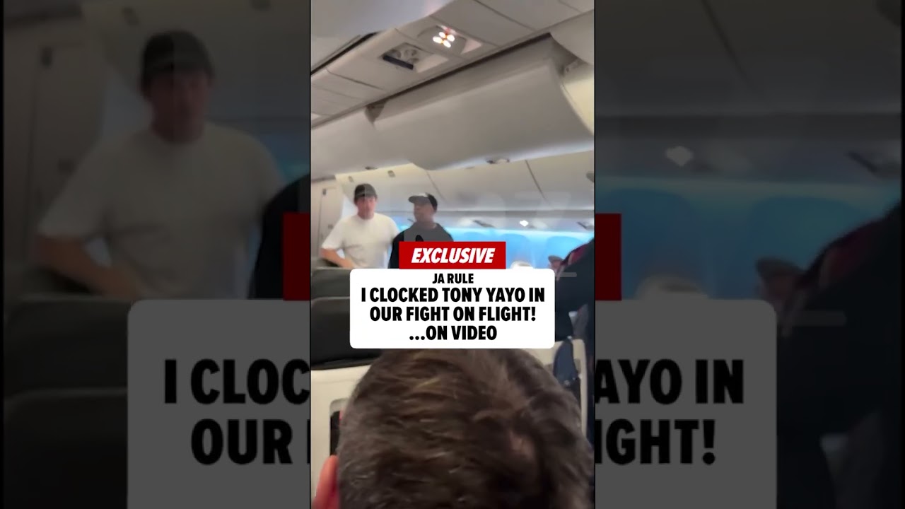 Ja Rule and Tony Yayo Have Tense Exchange on Plane