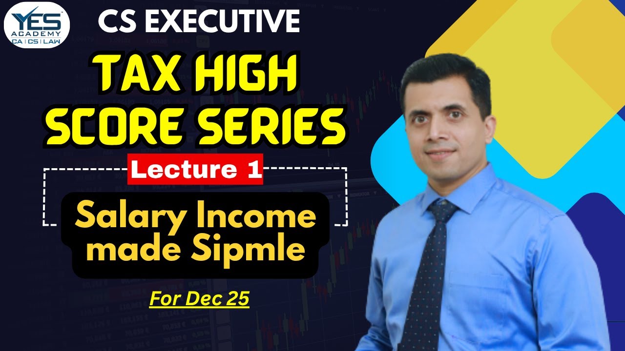Direct Tax (Practical Questions) Revision Series For Dec 25 | Lecture 1 | CMA Vipul Shah