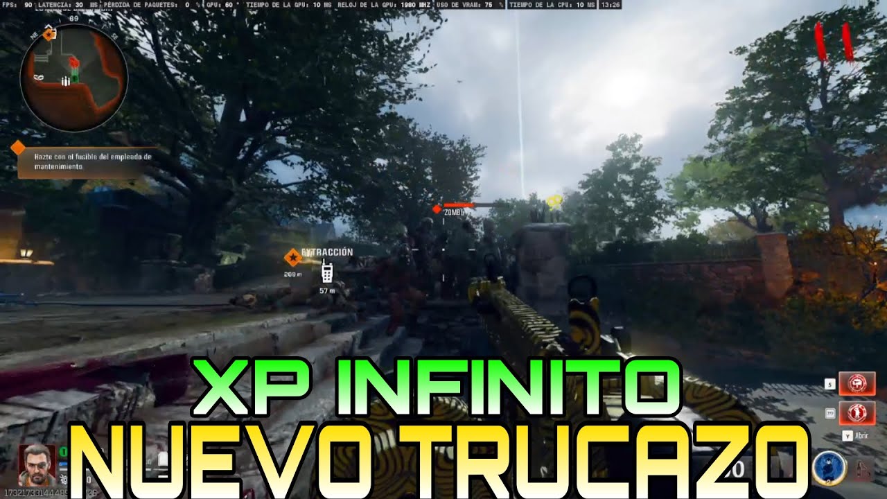 NUEVO GLITCH XP INFINITO RONDAS SUBIR NIVEL TEMPORADA 4  SHATTERED VEIL *BO6 ZOMBIES*