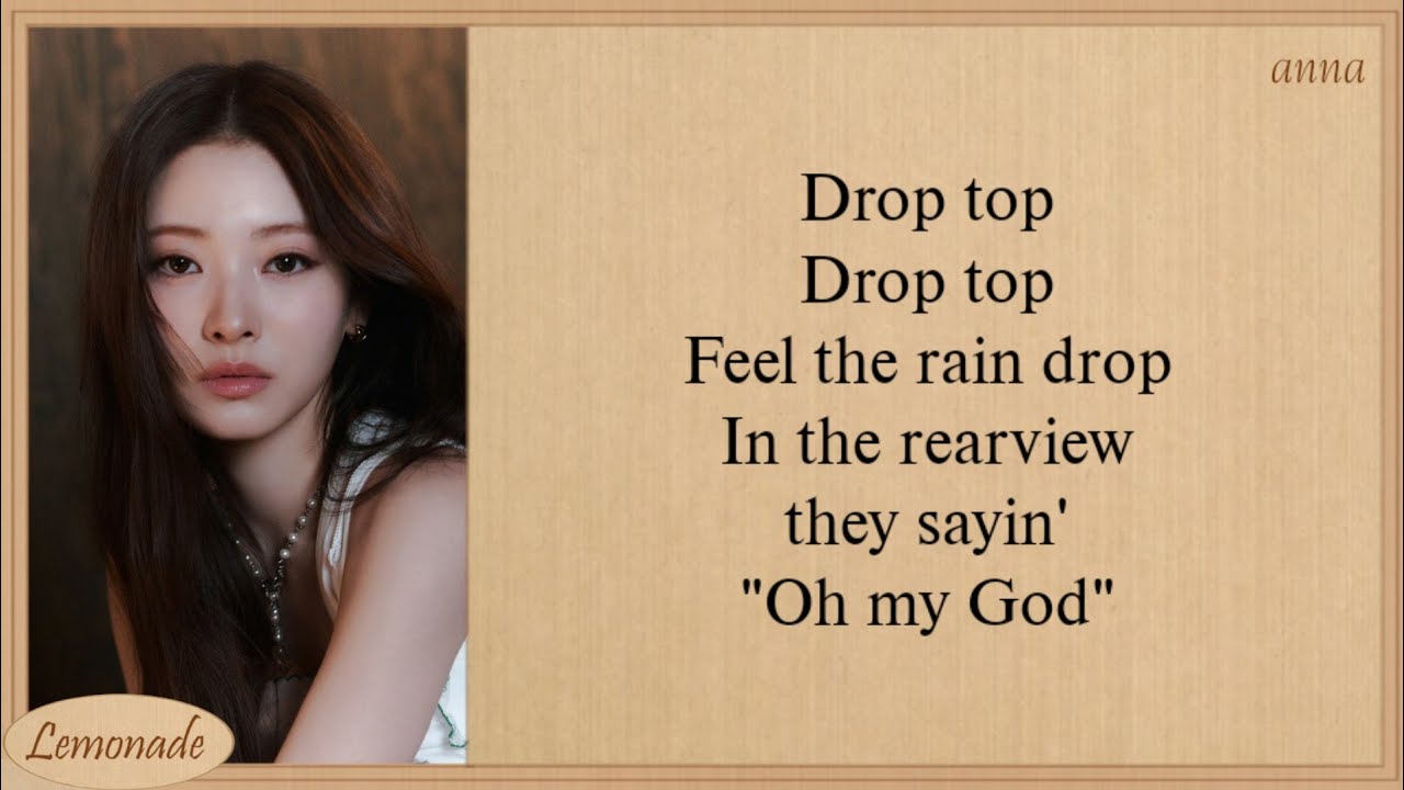 MEOVV DROP TOP Easy Lyrics