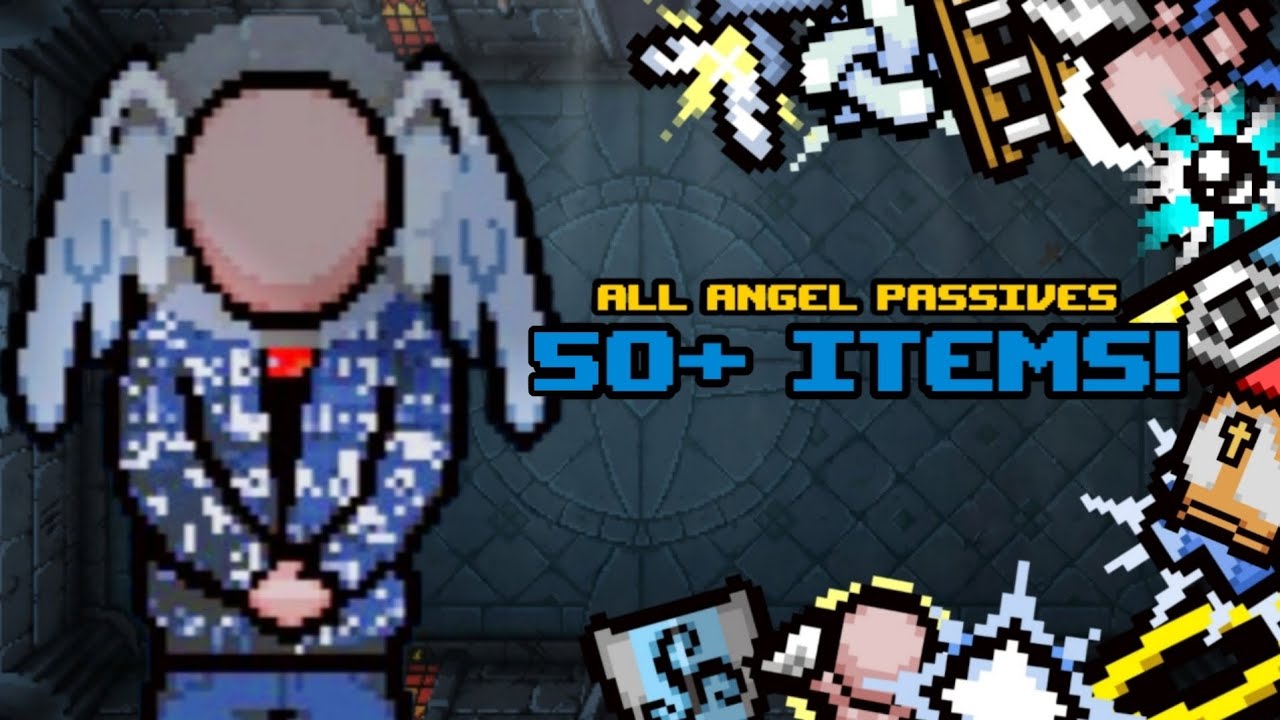 What happens if you take ALL ANGEL ITEMS at once in The Binding of Isaac?