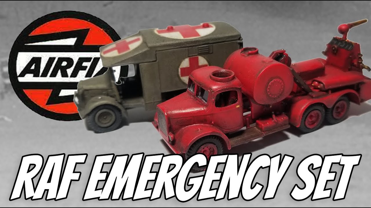 Airfix 1:76 RAF Emergency Set Full Build and Review